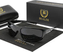 BEALER Polarized Sports Sunglasses for Men Lightweight TR90 Frame Sun Glasses Driving Cycling Fishing UV Protection Shades | Z07 Glossy Black/Grey + Glossy Brown/Brown | 62 Millimeters — 3
