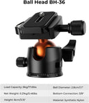 K&F Concept 64 inch/163cm Lightweight Aluminum Travel Camera Tripod photo 5