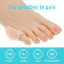 Dimeho Tailor's Bunion Pads 8 Pack Soft Gel Bunionette Cushions Pinky Toe Protector Tailors | Skin color — 6