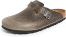 Birkenstock Unisex Boston Soft Footbed Leather Clog – Multi — 1