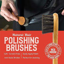 RED MOOSE Boots and Shoe Cream - Shoe Polish Kit for Leather - Shoes Shine - Made in the USA | Black Kit — 4