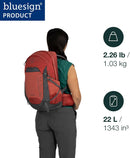 Osprey Tempest 22L Women's Lightweight Hiking Backpack, Green OS | 22L - Standard Fit | Frosty Mint Green/Botanica — 2