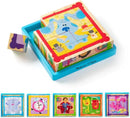 Melissa & Doug Blue's Clues & You! Wooden Cube Puzzle (16 Pieces) — 2