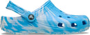 Crocs Unisex Adult Classic Marbled Tie-dye Clogs – Tinted Glass/Multi — 1