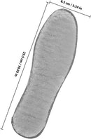 4 Pairs Plush Shoe Inserts Warm Thick Winter Insoles for Work Boots — 2
