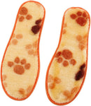5 Pairs Winter Wool Insoles 17cm Orange for Shoes Boots — 3