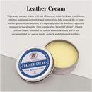 Cobbler's Choice Leather Cream - For Shoes, Boots & Bags with Beeswax | 2 Oz. (59 Ml) — 2