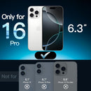 JETech Privacy Screen Protector for iPhone 16 Pro, 2-Pack photo 2