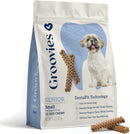 Groovies Senior & Gentle Chewers Small Dog Dental Chews 5-15 lbs, 22Ct