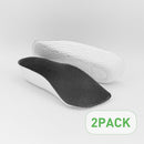 UamGlsob Height Increase Insole Shoe Lift Insert, Orthopedic High Pads 15mm - Black - 1.4"/3.5cm — 2