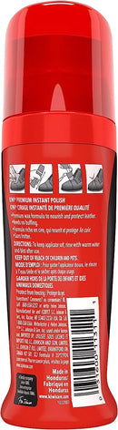 Kiwi Instant Shine & Protect Liquid Shoe Polish, Black, 1 Bottle with Sponge Applicator, 2.5 oz, Pack of 1 — 2