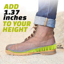 Height Increase Insoles (+1.4 inch) for Men and Women, Discreet Shoe Lifts - Green - MEN 7-8.5/WOMEN 8-9.5 — 2