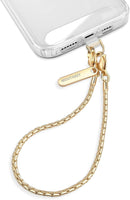 MOUTAKEY Phone Wrist Strap Metal Phone Chain Wristlet Detachable Cellphone Lanyard with 2 Tether Tabs iPhone Wrist Strap For Women iPhone Bracelet Wristlet for girls Shopping Traveling Party Walking photo 1