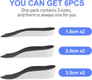 3 Pairs Height Increase Insoles, Heel Lifts for Shoes, Inserts for Men and Women, for Achilles Tendonitis and Leg Length Discrepancy (Man, 0.6"/1"/1.4" Height) — 2