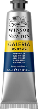 Winsor & Newton Galeria Acrylic Color, 60ml Tube, Winsor Blue | 2-oz Tube — 5