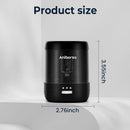 Electric Pencil Sharpener, USB & Battery Operated, Black — 2