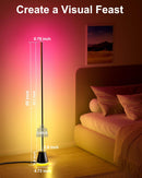 Keepsmile Smart RGB LED Corner Floor Lamp,172 LEDs Bright Standing Lamps for Living Room with APP and Remote,Modern… — 7