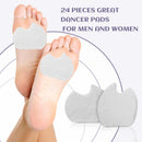 SATINIOR 24 Pcs Foot Pads for Dancer Sesamoiditis Pads, White 5