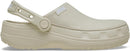 Crocs Unisex-Adult Classic Crafted Canvas & Suede Clogs | 8 Women/6 Men | Stucco — 6