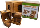 Soma Cube Puzzle Wooden with 50 Playing Cards 3D Brain Teaser Large Size — 2