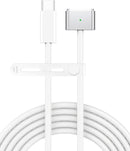 USB C to Magnetic 3 Charger Cable for MacBook Air 13.6 15 inch Mac Pro 14 16 M5 M4 M3 M2 M1 2026 2025 2024 2023 2022 2021, Braided Cord & LED, Powerful Magnetic, Super Durable, Original Quality 6.6FT 1