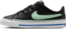 Nike Unisex Kids' Court Legacy Shoes - Boys Girls Toddlers & Baby Sneakers - Black/Arctic Green-white-game Royal — 1