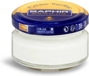 SAPHIR Creme Surfine Pommadier Shoe Polish - Beeswax Cream for Leather Products | 50 ml | White — 1