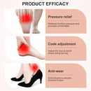 1 Pair Gel Metatarsal Sleeves, Ball of Foot Cushions for Women 3
