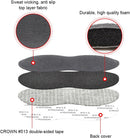 Dr.Foot Heel Grips for Women and Men, Self-Adhesive Heel Cushion Inserts Prevent Heel Slipping, Improve Shoes Too Big, Rubbing, Blisters, Foot Pain- 2pairs+ Extra 1pair(Grey) — 5