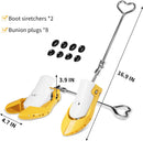 Boot Stretcher,Shoe Stretcher Wide Feet Women Men, Shoe Widener Boot Expander Size7-13 | Yellow — 5