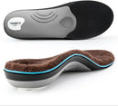 VALSOLE Heavy Duty Support Pain Relief Orthotics - 220+ lbs Plantar Fasciitis High Arch Support Insoles for Men Women, Flat Feet Orthotic Insert, Work Boot Shoe Insole, Absorb Shock with Every Step - MEN 7-7 1/2 | WOMEN 9-9 1/2--(261mm) / Brown — 1