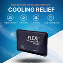 FlexiKold Gel Soft Flexible Ice Packs for Injuries - Reusable Freezer Cold Pack, Cold Compress & Cooling Gel Pad for Face, Shoulder, Hip, Leg, Arm, Ankle & Foot Injury - Medium - 7.5” x 11” — 2
