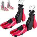 2PCS Professional Boot Shoe Stretcher Wide Feet for Men Women, Shoe Expander Widener Adjustable Length & Width | rose — 1