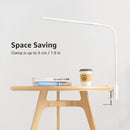 Lepro Small Desk Lamp with Clamp, LED Reading Lamps, 460LM, 5W, White — 8