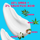 Urea Cream 42 Percent for Feet - 42% Urea Foot Cream with 2% Salicylic Acid - For Feet, Hands, Heels, Elbows, Nails & Knees - 4 oz — 2