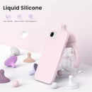 ORNARTO for iPhone 17e Case and for iPhone 16e Case 6.1'', Chalk Pink — 3