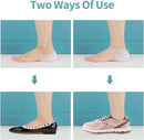 Concealed Footbed Enhancers Invisible Height Increase Soft Silicone Heel Insoles Wearable Heel Cushion Inserts ，Breathable Suitable for Men Women (1.6in/4cm) — 7
