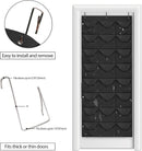 Dofilachy Hat Organizer Racks for Baseball Caps, Visible Hat Holder Rack for Wall Door with 3 Hooks, 24 Deep Pockets — 3