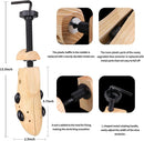 Shoe Stretcher Men Women, Boot Stretcher, 2/4-way Adjustable Shoe Stretchers to Stretch Length/Width | wood — 2