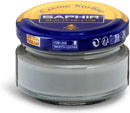 SAPHIR Creme Surfine Pommadier Shoe Polish - Beeswax Cream for Leather Products | 50 ml | Grey — 1