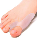 Povihome 8 Pack Bunion Cushion and Protector(1/2'' Thick), Bunion Pads, Bunion Corrector and Bunion Relief with Gel Shield, Treat Pain in Big Toe Joint, Realign Big Toe and Relieve Bunion Pain | Clear — 1
