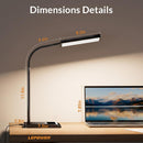 LEPOWER Desk Lamp, 800LM LED for Home Office, True Eye-Caring for Reading — 8