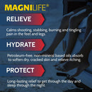 MagniLife Pain Relief Foot Spray, 3 oz, Pain Relief for Burning, Tingling or Sensitivity in Feet and Legs, No Alcohol Cooling Spray Moisturizes Dry, Cracked Heels — 4