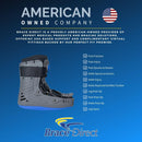 Brace Direct Lightweight Short Air Walking Boot with Protective Toe Guard — 2