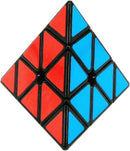 CuberSpeed Qiyi Pyramid Cube Black Triangle Speed Cube Pyramid Black Speed Cube — 3