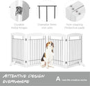 PAWLAND Extra Wide Dog gate for The House, Doorway, Stairs, Dog Fences Indoor,…