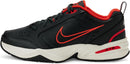 Nike Men's Air Monarch IV Training/Workout Shoes - Dark Smoke Grey/Black/Picante Red — 1