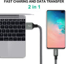 etguuds Long USB A to USB C Cable 10ft, 2-Pack Fast Charging Type C Charger 4