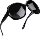 Joopin Oversized Sunglasses Womens Trendy Polarized Large Driving Sun Glasses Ladies UV Protective Big Sunnies Shades | B01-black/Black — 1