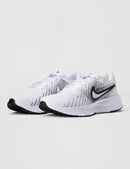 Nike Women's Run Defy Road Running Shoes - White/Black/Smoke Grey — 6